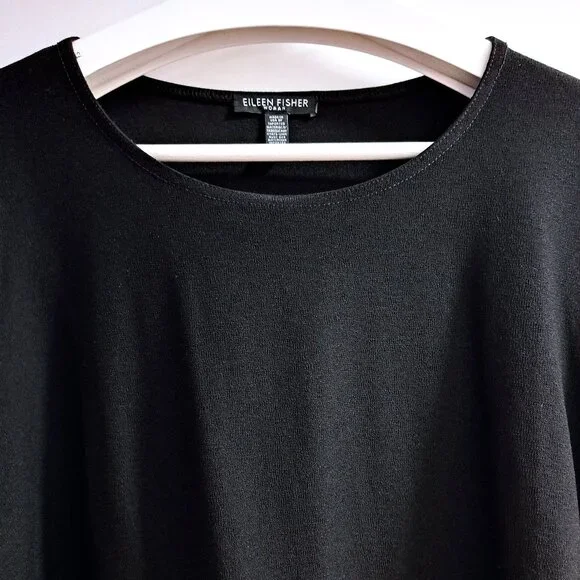 Eileen Fisher Tunic Black Size 2X - Picture 3 of 9